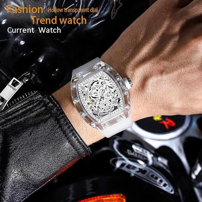 🎁Moda orologi da uomo incavati - Image 3