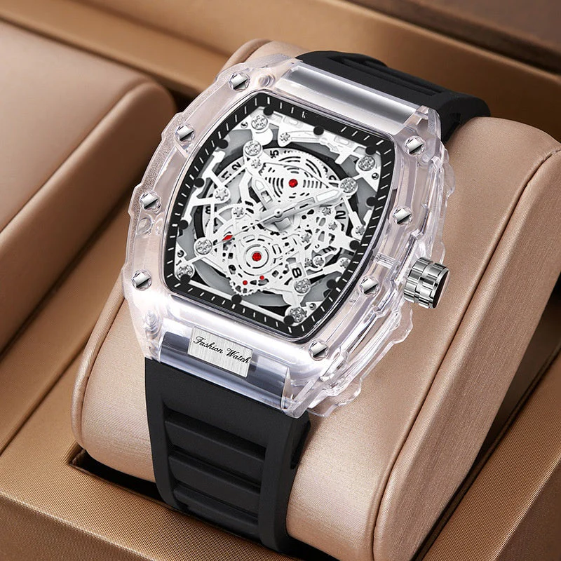 🎁Moda orologi da uomo incavati - Image 8