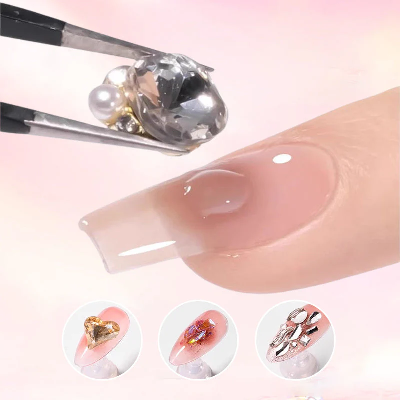 Kit per unghie gel manicure da 15 pezzi con lampada per unghie - Image 6