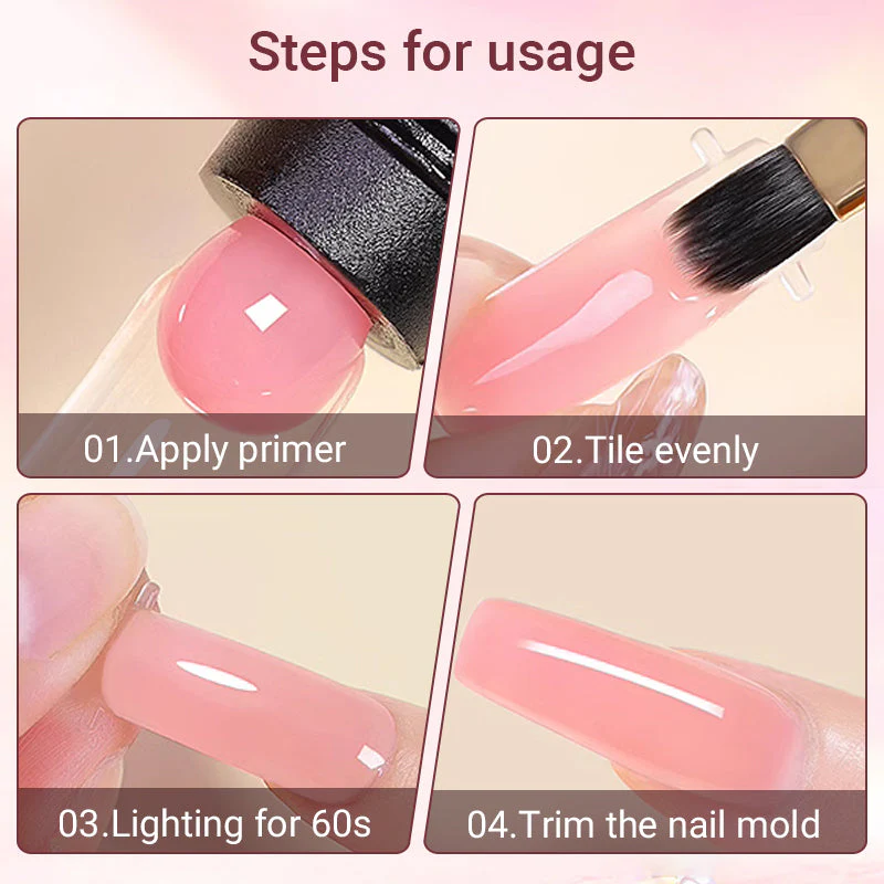 Kit per unghie gel manicure da 15 pezzi con lampada per unghie - Image 9