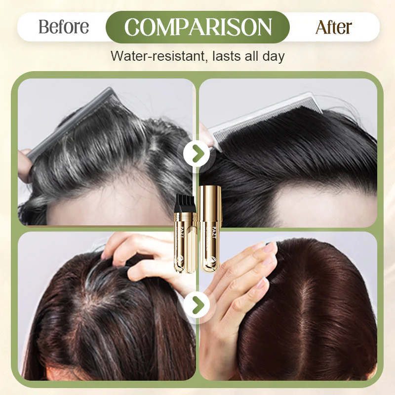 💆‍♀️ ACQUISTA 1 OTTIENI 1 GRATIS! ✨ PETTINE TINTURA 2-IN-1 - Coprigrigio Rapido e Preciso, Formula Non-Gocciolante con Oli Nutrienti, Applicazione in 5 Minuti 🧴👩‍🦳 - Image 2