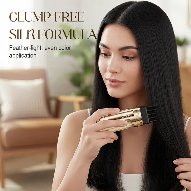 💆‍♀️ ACQUISTA 1 OTTIENI 1 GRATIS! ✨ PETTINE TINTURA 2-IN-1 - Coprigrigio Rapido e Preciso, Formula Non-Gocciolante con Oli Nutrienti, Applicazione in 5 Minuti 🧴👩‍🦳 - Image 5