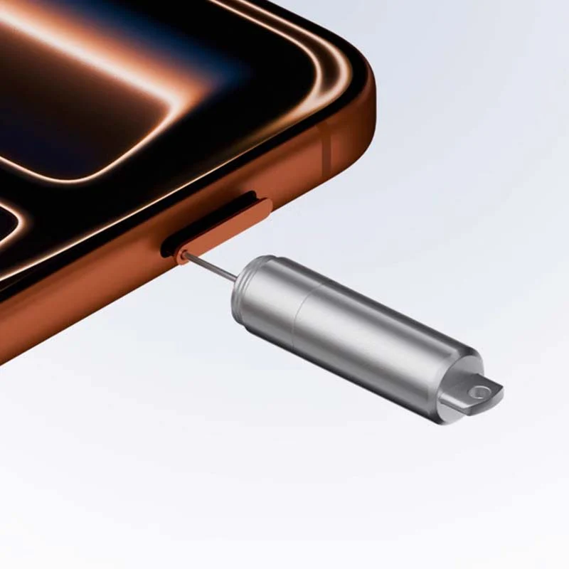 Spazzola per la pulizia degli auricolari 2 in 1 e spillo per l'espulsione della SIM - Image 2
