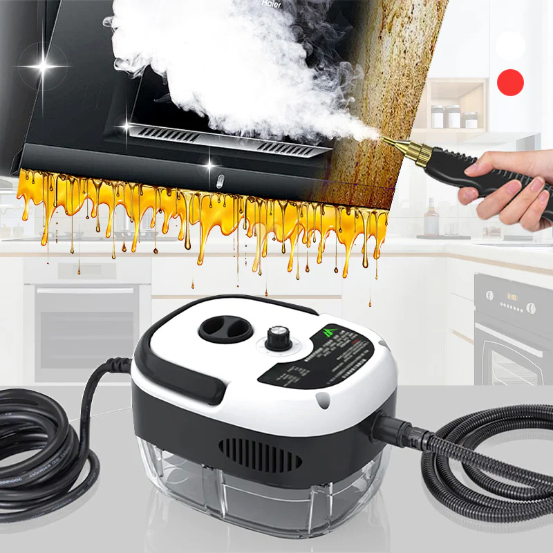 Pulitore a vapore manuale ad alta temperatura pressurizzato da 2500W