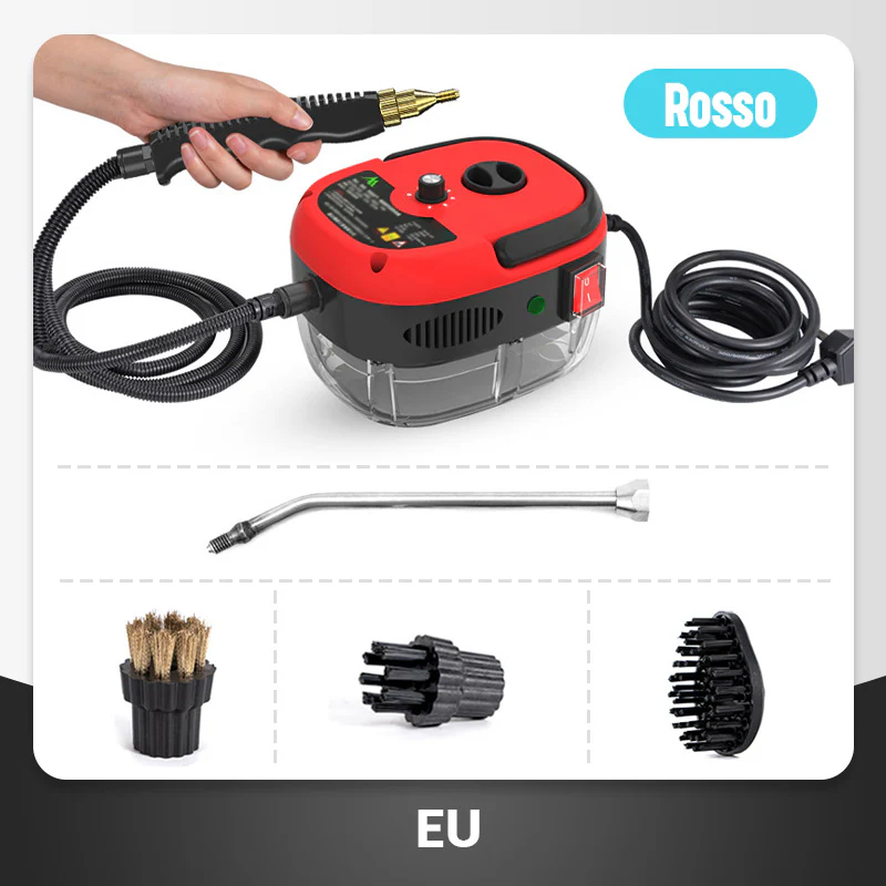 Pulitore a vapore manuale ad alta temperatura pressurizzato da 2500W - Image 10
