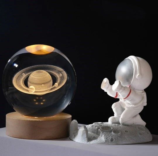 🥳SVENDITA 2026🥳💞OLTRE 50.000 PEZZI VENDUTI!💫🌌 Porta la galassia nella tua stanza. Luce notturna con sfera di cristallo 3D – 50% DI SCONTO! ✨🌙 - Image 11