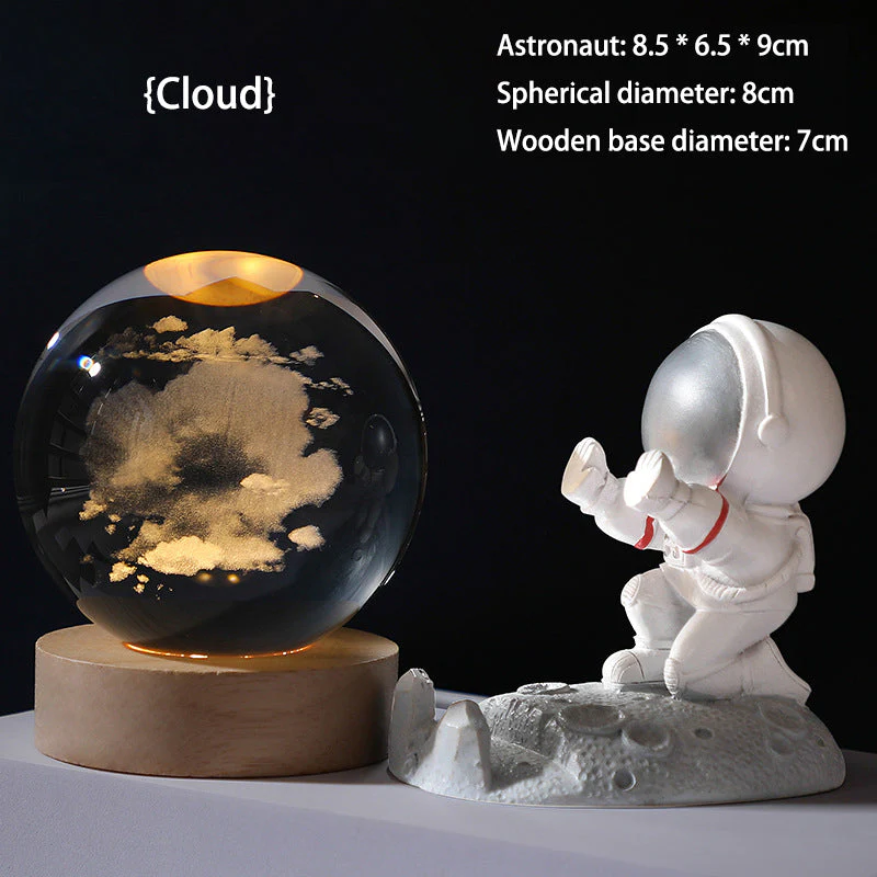 🥳SVENDITA 2026🥳💞OLTRE 50.000 PEZZI VENDUTI!💫🌌 Porta la galassia nella tua stanza. Luce notturna con sfera di cristallo 3D – 50% DI SCONTO! ✨🌙 - Image 17