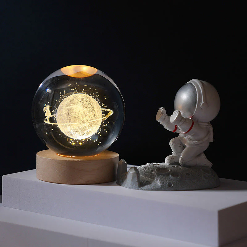 🥳SVENDITA 2026🥳💞OLTRE 50.000 PEZZI VENDUTI!💫🌌 Porta la galassia nella tua stanza. Luce notturna con sfera di cristallo 3D – 50% DI SCONTO! ✨🌙 - Image 19