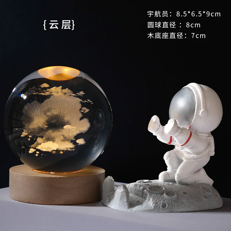🥳SVENDITA 2026🥳💞OLTRE 50.000 PEZZI VENDUTI!💫🌌 Porta la galassia nella tua stanza. Luce notturna con sfera di cristallo 3D – 50% DI SCONTO! ✨🌙 - Image 21