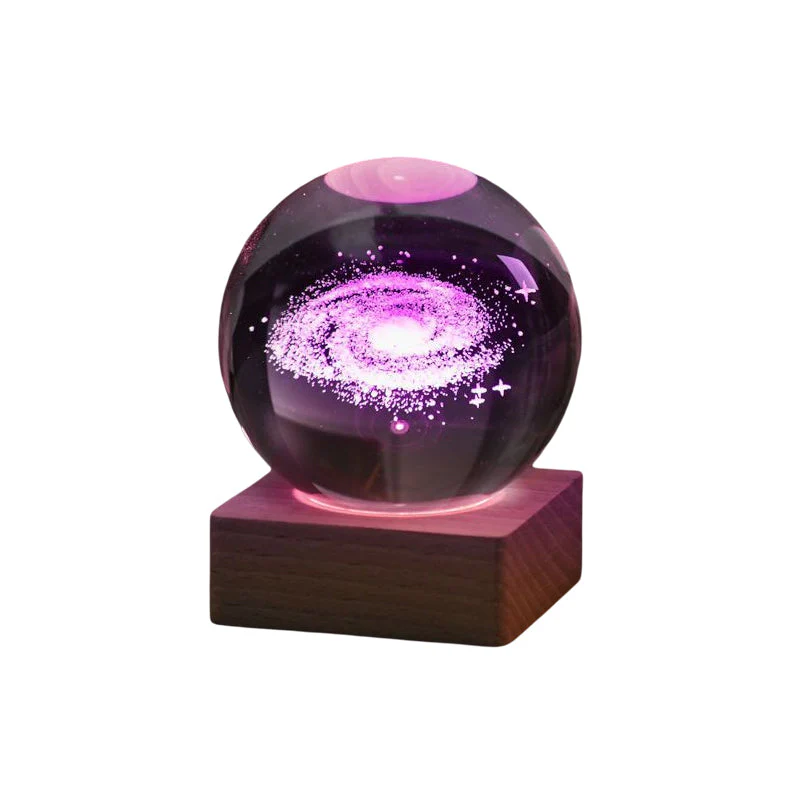 🥳SVENDITA 2026🥳💞OLTRE 50.000 PEZZI VENDUTI!💫🌌 Porta la galassia nella tua stanza. Luce notturna con sfera di cristallo 3D – 50% DI SCONTO! ✨🌙 - Image 6