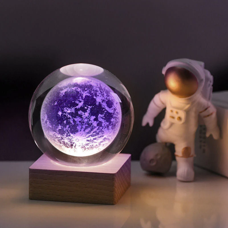 🥳SVENDITA 2026🥳💞OLTRE 50.000 PEZZI VENDUTI!💫🌌 Porta la galassia nella tua stanza. Luce notturna con sfera di cristallo 3D – 50% DI SCONTO! ✨🌙 - Image 8