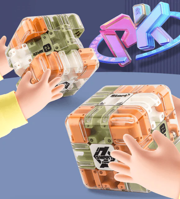 🎁🎄 Saldi Natalizi Anticipati 50% DI SCONTO🧩 Grande Cubo Labirinto 3D Puzzle - Avvincente Gioco Rompicapo - Image 3