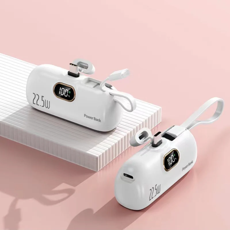 🔋 Nuovi prodotti Offerta limitata ✨ Mini power bank portatile da 5000 mAh per telefono cellulare - Image 10