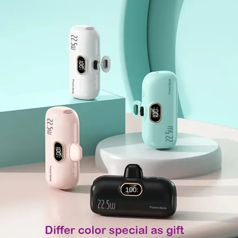 🔋 Nuovi prodotti Offerta limitata ✨ Mini power bank portatile da 5000 mAh per telefono cellulare - Image 2