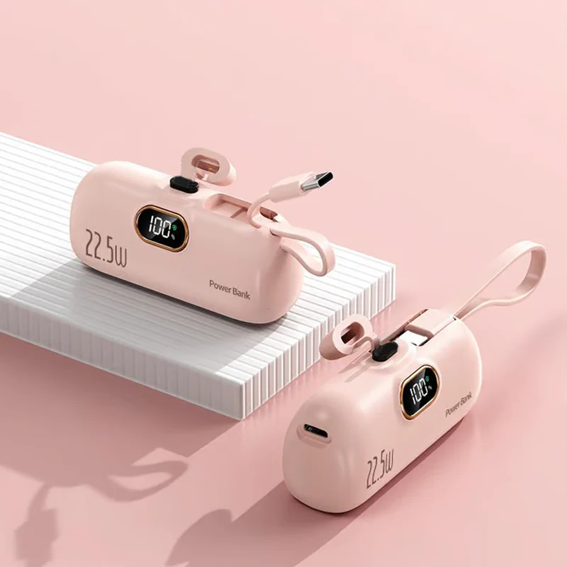 🔋 Nuovi prodotti Offerta limitata ✨ Mini power bank portatile da 5000 mAh per telefono cellulare - Image 7
