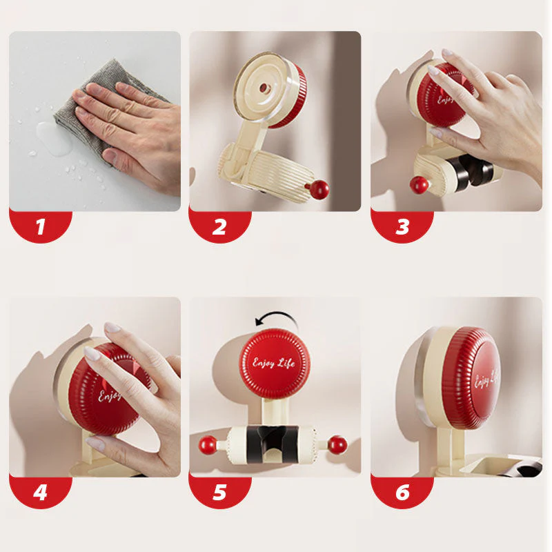Supporto doccia regolabile con ventos - Image 7