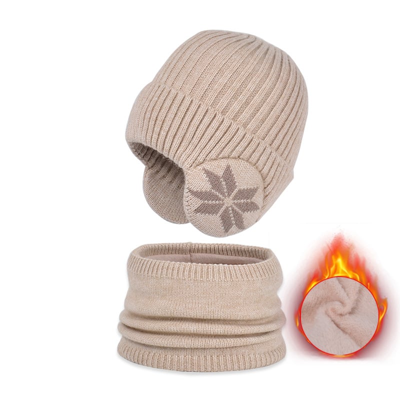 🎄Regalo di Natale🎅 ❄Set di sciarpe con berretto invernale e caldo cappello lavorato a maglia😍 - Image 10
