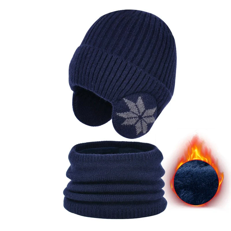 🎄Regalo di Natale🎅 ❄Set di sciarpe con berretto invernale e caldo cappello lavorato a maglia😍 - Image 12