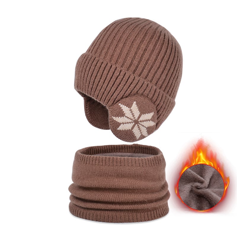 🎄Regalo di Natale🎅 ❄Set di sciarpe con berretto invernale e caldo cappello lavorato a maglia😍 - Image 13