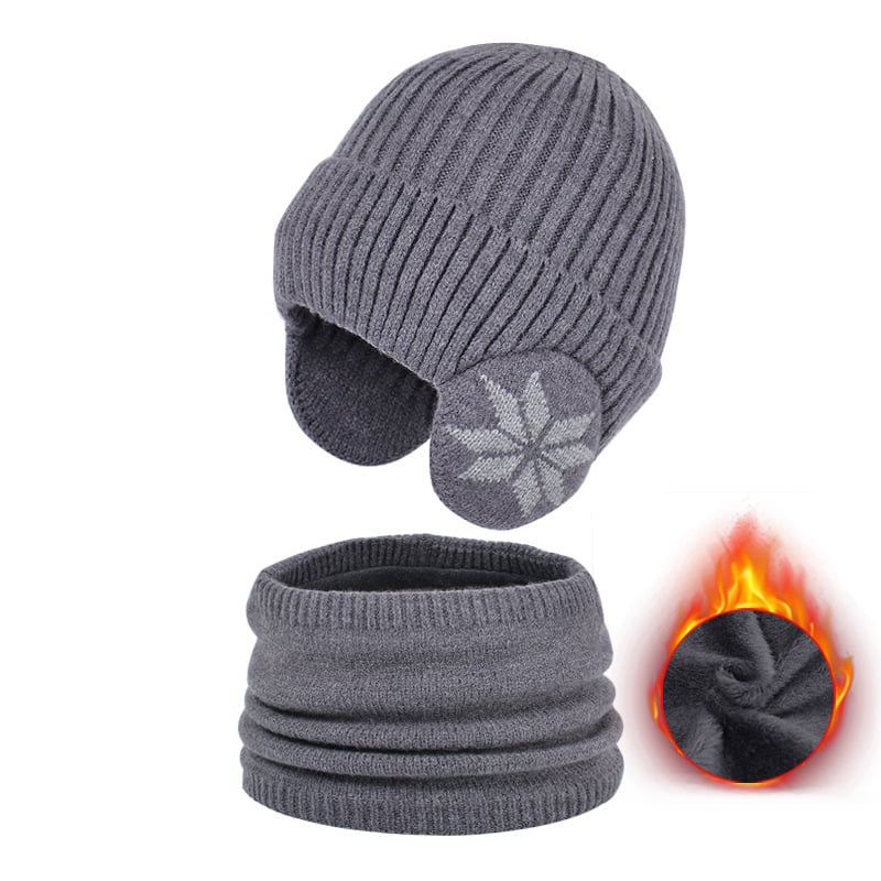 🎄Regalo di Natale🎅 ❄Set di sciarpe con berretto invernale e caldo cappello lavorato a maglia😍 - Image 8