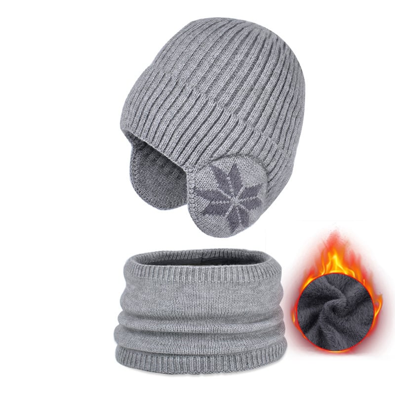 🎄Regalo di Natale🎅 ❄Set di sciarpe con berretto invernale e caldo cappello lavorato a maglia😍 - Image 9