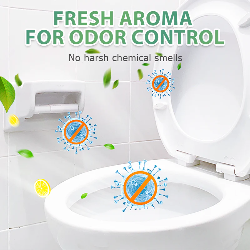 🌸Compresse deodoranti per WC con aroma fresco (1 compressa = 3 compresse normali) 🚽🧼 - Image 4
