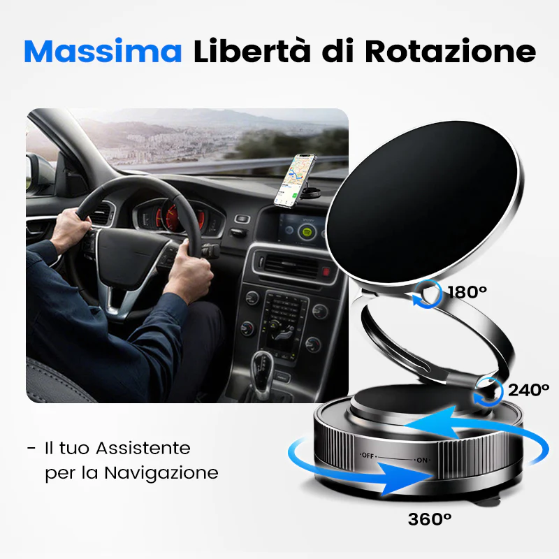 🔥Acquista di più e risparmia di più🔄Supporto magnetico per telefono regolabile a 360°📱🚗 - Image 5