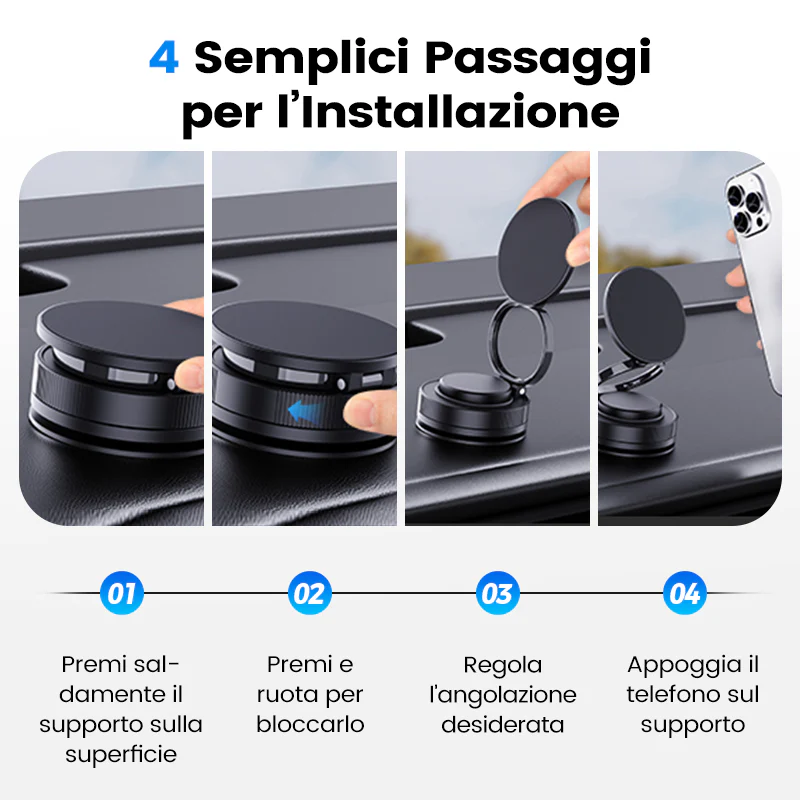 🔥Acquista di più e risparmia di più🔄Supporto magnetico per telefono regolabile a 360°📱🚗 - Image 8