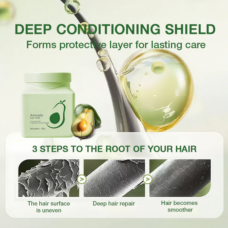 Maschera per capelli nutriente all'avocado - Image 8