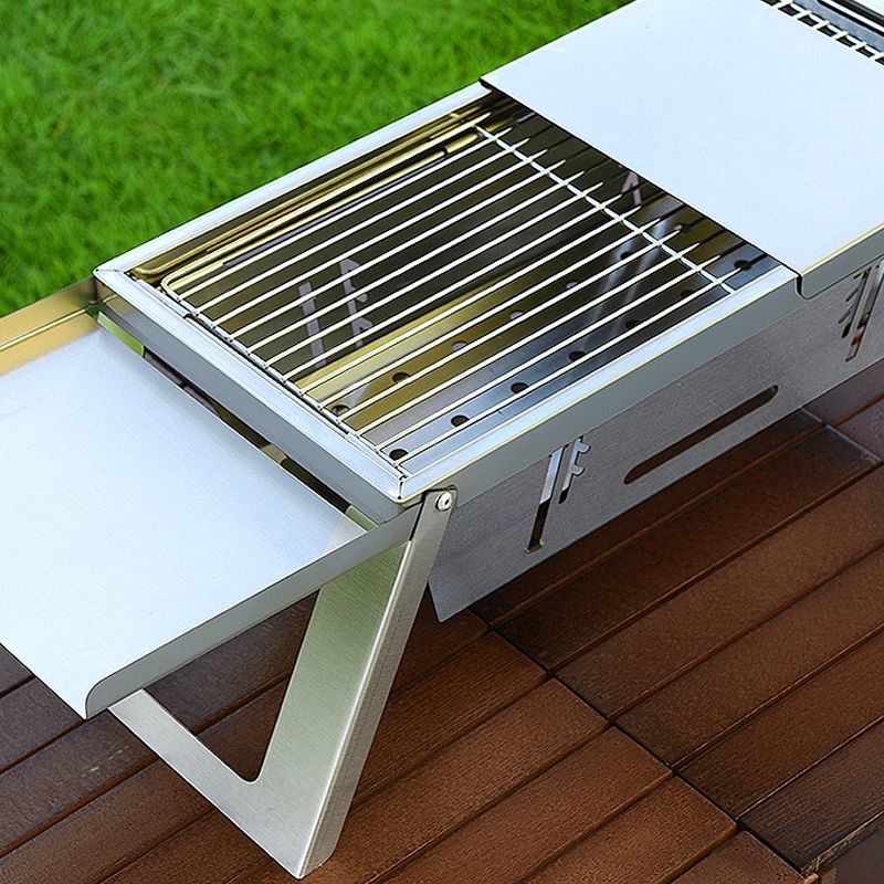 Barbecue Pieghevole da Esterno in Acciaio Inossidabile - Image 11