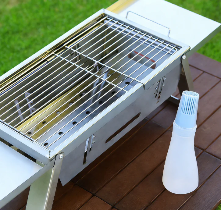Barbecue Pieghevole da Esterno in Acciaio Inossidabile - Image 15