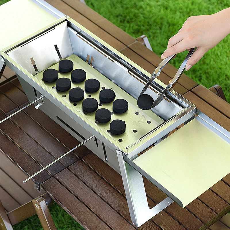 Barbecue Pieghevole da Esterno in Acciaio Inossidabile - Image 8