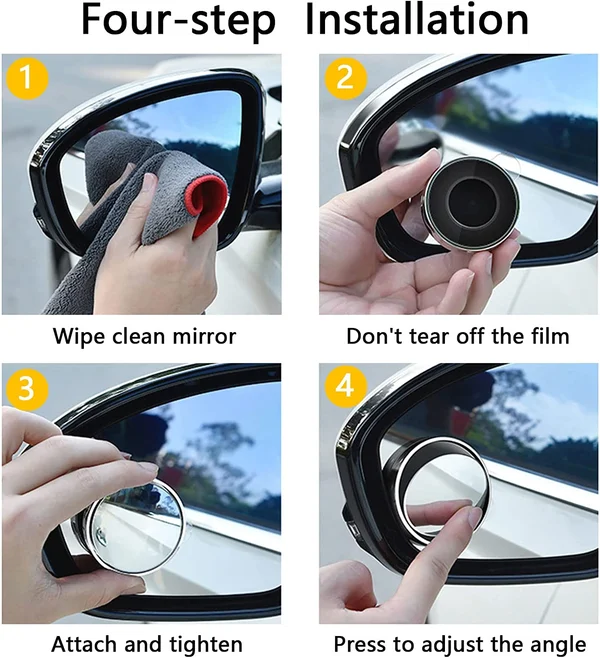 Articolo molto venduto: specchietto per angolo cieco dell'auto (1 paio)🔥🔥🔥 - Image 7