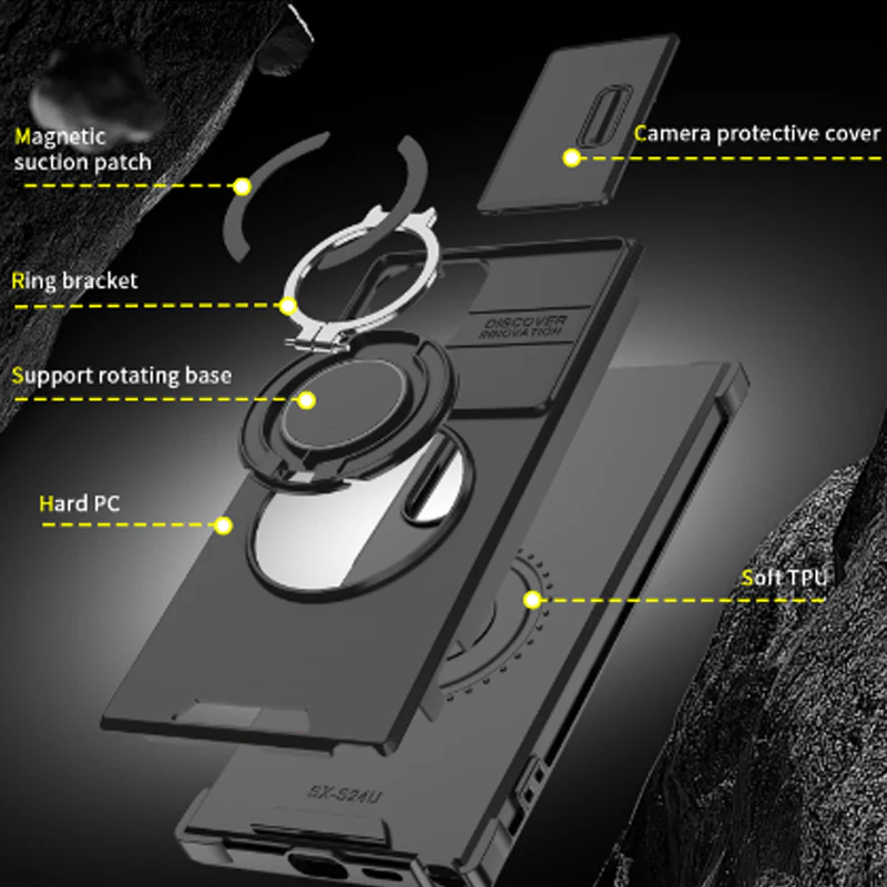 Custodia Magnetica 3 in 1 per Samsung - Image 4