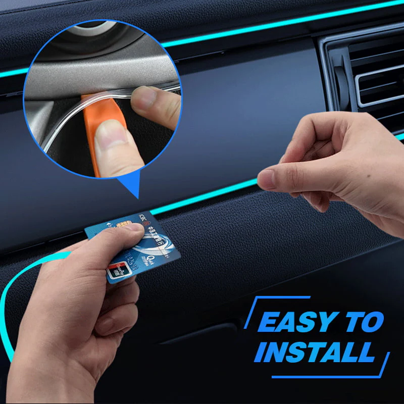 Luci d'atmosfera per strisce LED per interni auto Pro - Image 3
