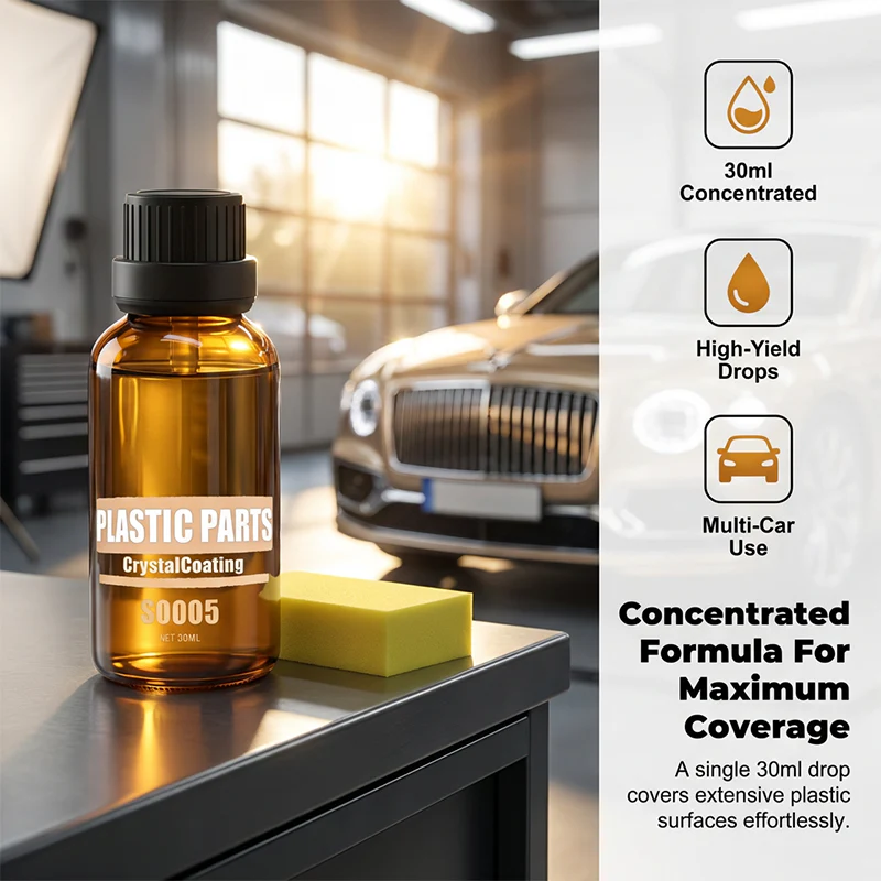🔥Ristauratore con rivestimento cristallino per parti in plastica dell'auto - Image 6