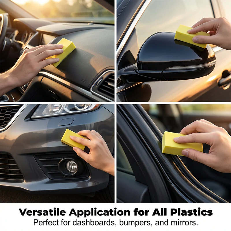 🔥Ristauratore con rivestimento cristallino per parti in plastica dell'auto - Image 7