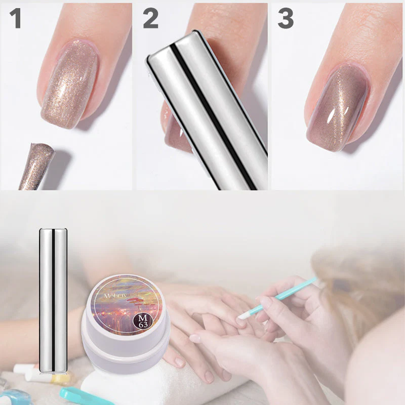 Set smalti gel Cat Eye con stick magnetico - Image 7