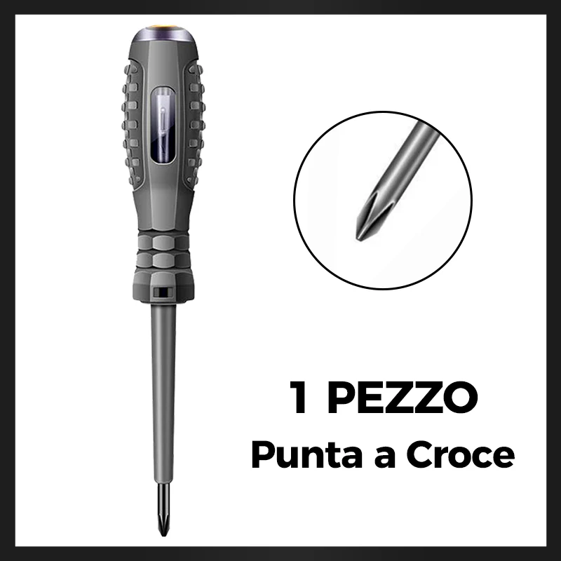 🔥Rilevatore di elettricità per cacciavite magnetico potente a coppia elevata 2 in 1 - Image 10