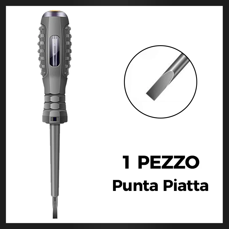 🔥Rilevatore di elettricità per cacciavite magnetico potente a coppia elevata 2 in 1 - Image 9
