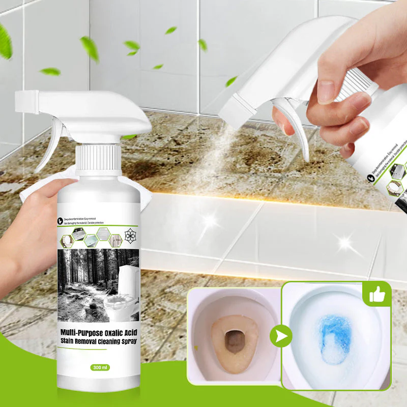 🔥 Vendita calda 49% OFF🔥Spray per Rimozione delle Macchie con Acido Ossalico Multiuso