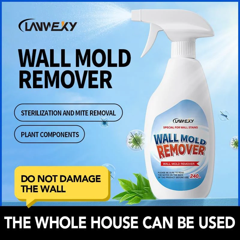 🎁 Vendita limitata del venerdì nero! 🎁 Spray per la rimozione della muffa Lanwexy - Elimina la muffa ostinata in pochi minuti, previene la ricrescita su piastrelle e superfici 🚿🧼