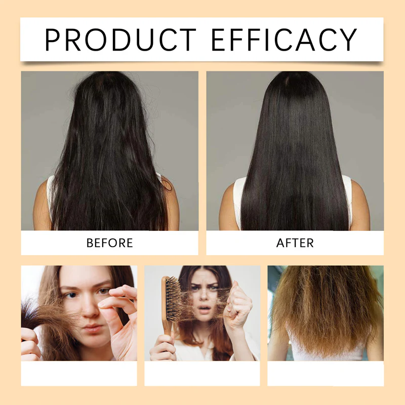 Maschera per Capelli al Collagene per Capelli Secchi e Danneggiati - Image 2