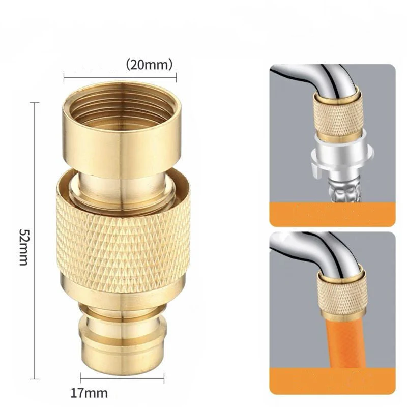 Adattatore in rame per tubo dell'acqua & Ugello per tubo flessibile ad alta pressione - Image 13
