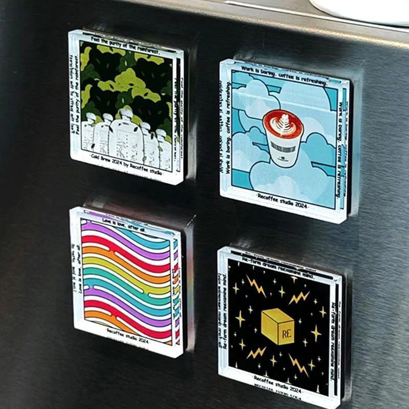 Kit creativo e decorativo fai-da-te per magneti da frigo