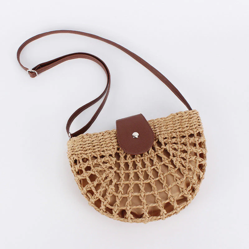 Borsa a tracolla intrecciata da donna - Image 10
