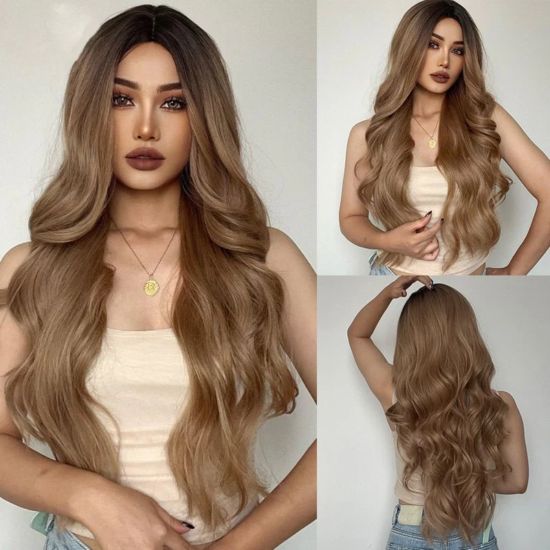 💇Splendida parrucca lunga e riccia: naturale, comoda e regolabile! - Image 10