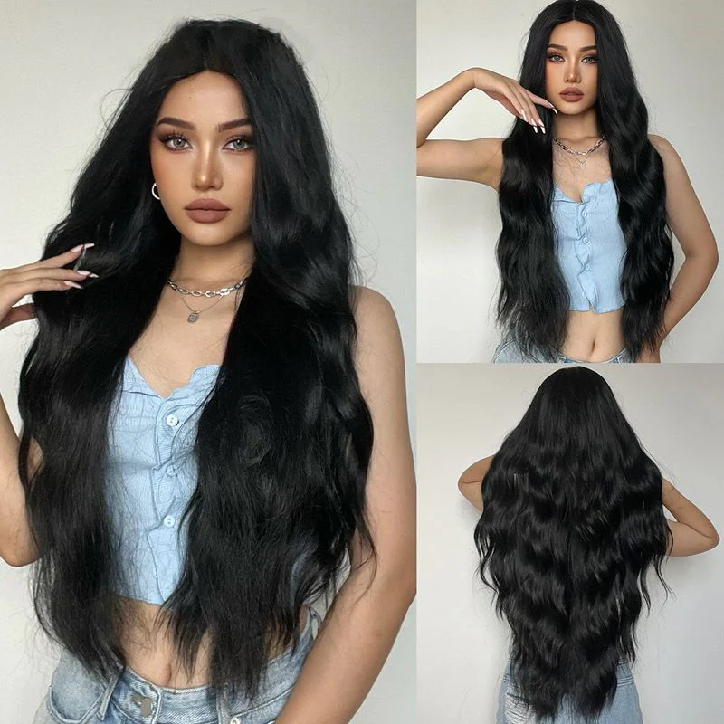 💇Splendida parrucca lunga e riccia: naturale, comoda e regolabile! - Image 6