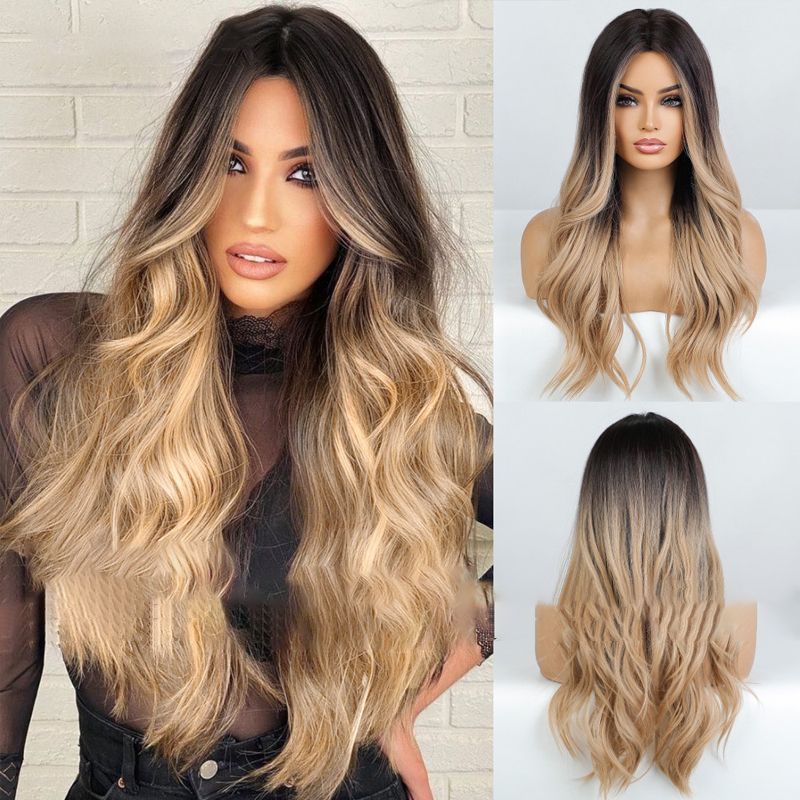 💇Splendida parrucca lunga e riccia: naturale, comoda e regolabile! - Image 7