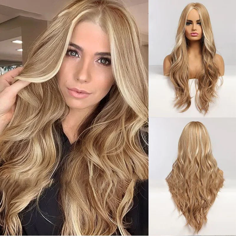 💇Splendida parrucca lunga e riccia: naturale, comoda e regolabile! - Image 8